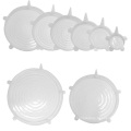Silicone Stretch Lids 6 Pack Covers Of Various Sizes